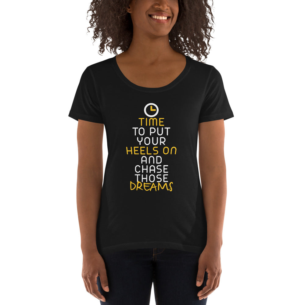 Dream Chaser Ladies' Scoopneck T-Shirt