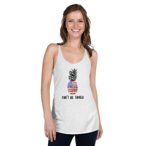 American Pineapple Women's Racerback Tank