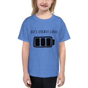 Kid's Energy Level Youth Short Sleeve T-Shirt