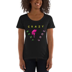 Crazy, Sexy, Cool Ladies' Scoopneck T-Shirt