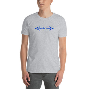 Short-Sleeve Unisex T-Shirt Blue Font