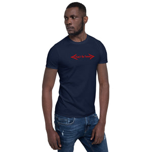 Short-Sleeve Unisex T-Shirt Red Font