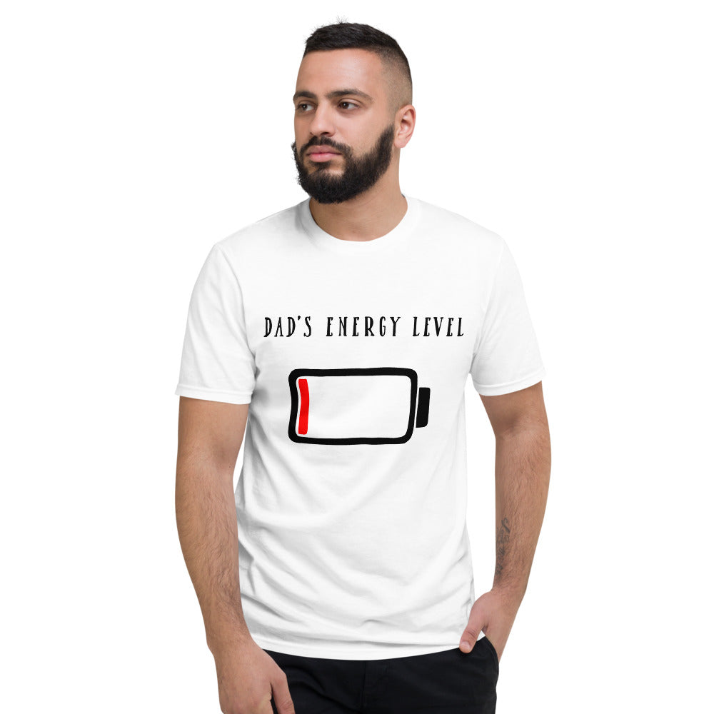 Dad's Energy Level Short-Sleeve T-Shirt