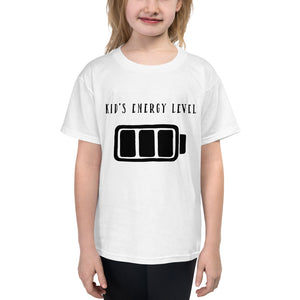 Kid's Energy Level Youth Short Sleeve T-Shirt