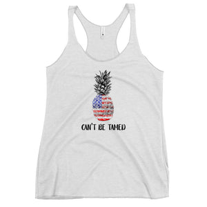 American Pineapple Women's Racerback Tank