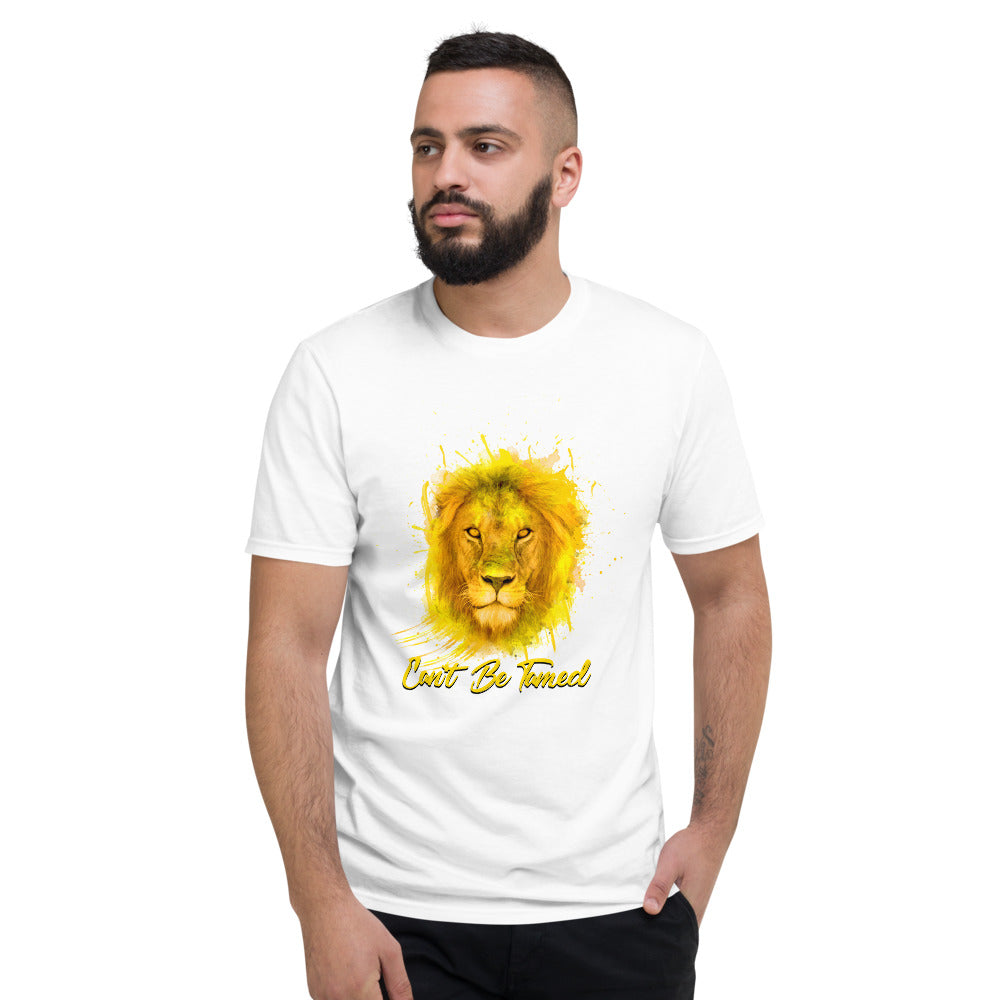 Lion Can't Be Tamed Men's Short-Sleeve T-Shirt