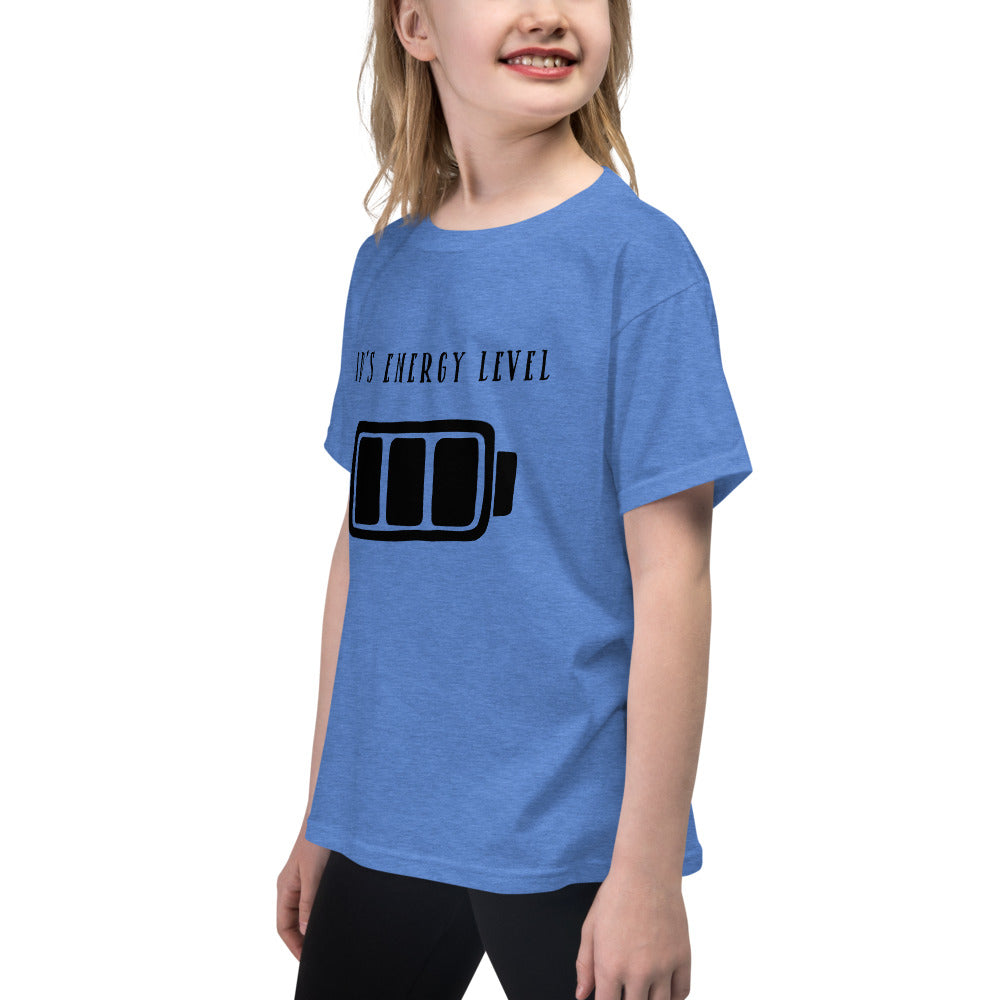 Kid's Energy Level Youth Short Sleeve T-Shirt