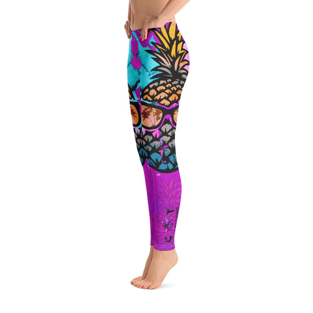 Can't Be Tamed Signature Pineapple Leggings