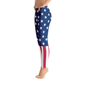 American Flag Leggings