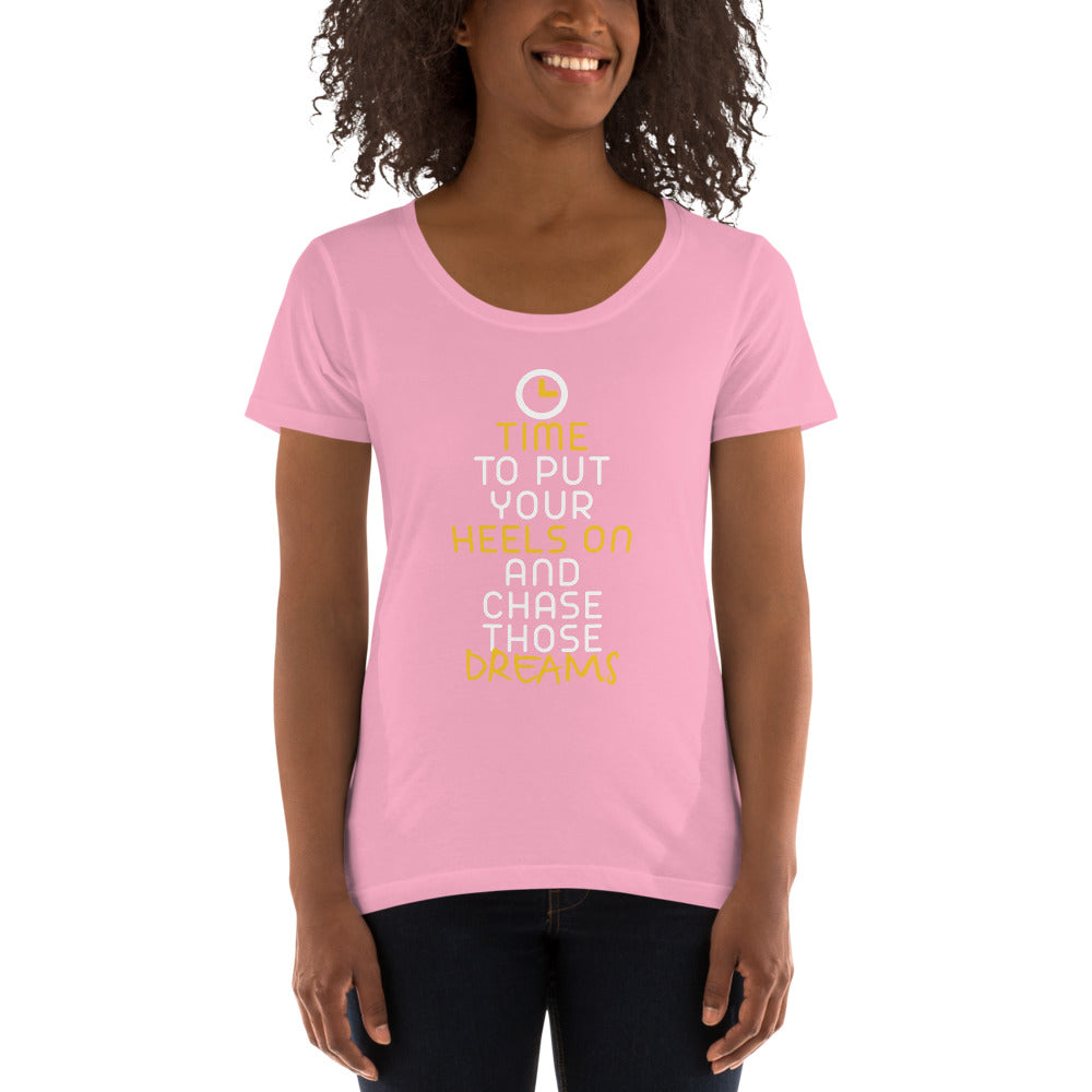 Dream Chaser Ladies' Scoopneck T-Shirt