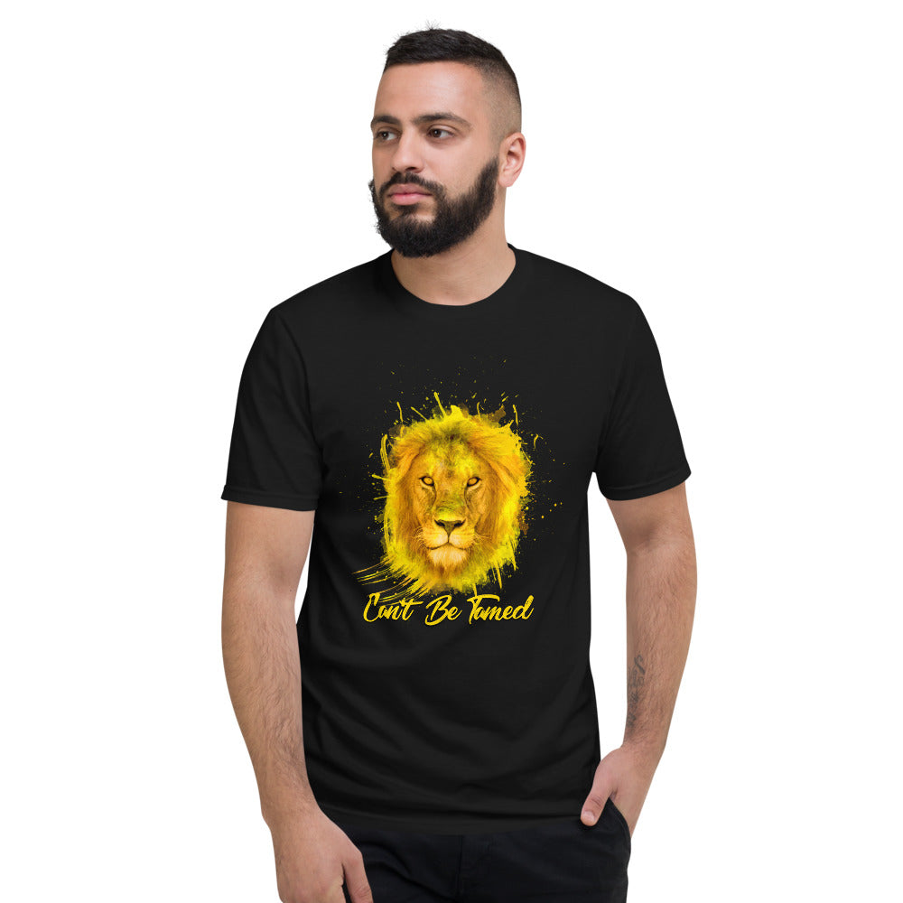 Lion Can't Be Tamed Men's Short-Sleeve T-Shirt