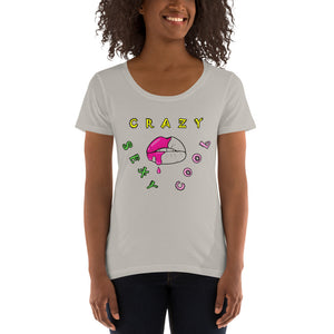 Crazy, Sexy, Cool Ladies' Scoopneck T-Shirt