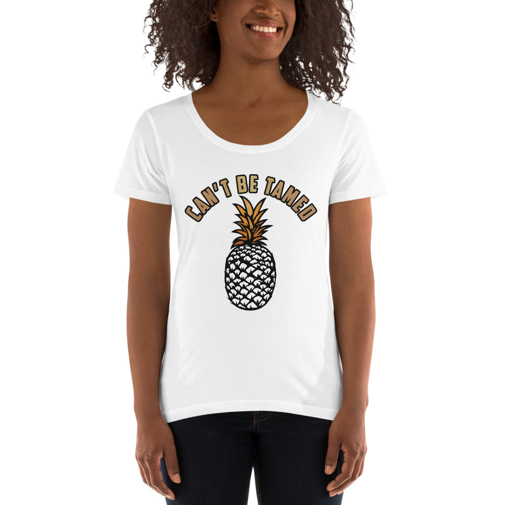 CBT Pineapple Ladies' Scoopneck T-Shirt