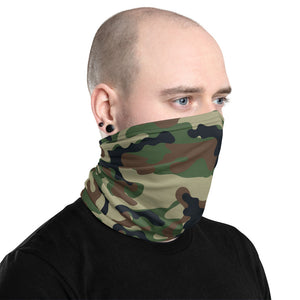 Green Camo Neck Gaiter